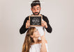 Free Couple Presenting Slate Psd