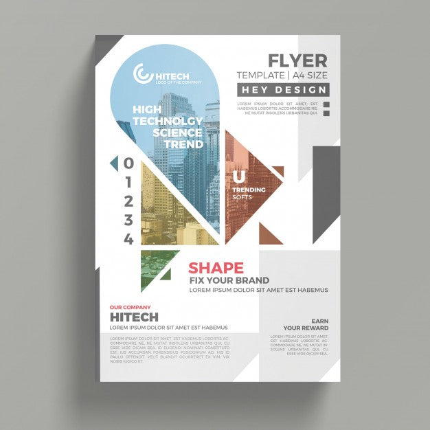 Free Creative Flyer Mockup Psd