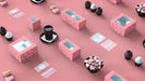 Free Cupcake Packaging And Branding Mockup Psd
