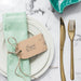 Free Cutlery Mockup With Save The Date Concept Psd