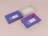 Free Decorated Gift Box Mockup Psd