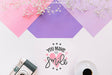 Free Decorative Botanical Mockup With Paper And Coffee Psd