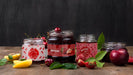 Free Delicious Homemade Preserves Concept Mock-Up Psd