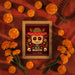 Free Dia De Muertos Mock-Up Surrounded By Flowers Psd