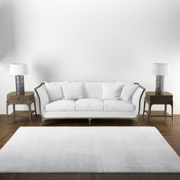 Free Elegant Interior Design Mockup Of Living Room With Wooden Furniture Psd