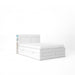 Free Empty Bed With White Mattress Mockup Psd