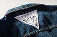 Free Fabric Clothing Patch Mock-Up On Denim Psd