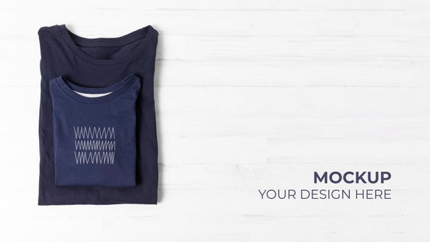 Free Father'S Day T-Shirt Mock-Up Assortment Psd