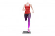 Free Female Sport Outfit Mock-Up Isolated Psd