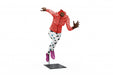 Free Female Sport Outfit Mock-Up Isolated Psd