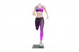 Free Female Sport Outfit Mock-Up Isolated Psd
