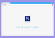 Free Flat Browser Mockup