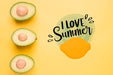 Free Flat Lay Copyspace Mockup For Summer Concepts Psd