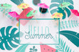 Free Flat Lay Copyspace Mockup With Summer Elements Psd