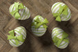 Free Flat Lay Eggs Wrapped For Easter Celebration Psd