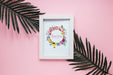 Free Flat Lay Frame Mockup For Spring Psd