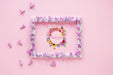Free Flat Lay Frame Mockup For Spring Psd