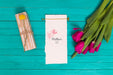 Free Flat Lay Mothers Day Composition With Card Mockup Psd