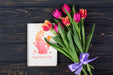 Free Flat Lay Notebook Mockup For Easter Psd