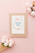 Free Flat Lay Of Card With Roses In Ice Cream Cones Psd