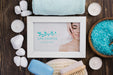 Free Flat Lay Of Spa Concept Mock-Up Psd