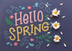 Free Flat Lay Spring Mockup With Copyspace Psd