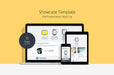 Free Flat Responsive Showcase Mockups