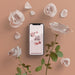 Free Floral Frame With Mobile Device Concept Psd