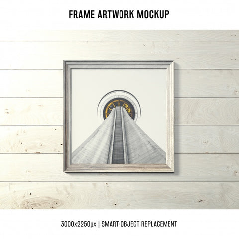 Free Frame Artwork Mock Up Psd
