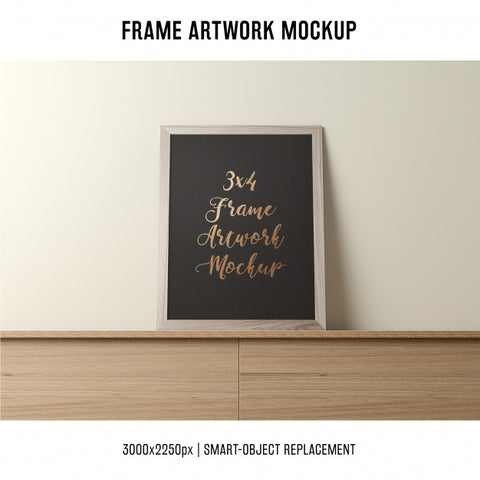 Free Frame Artwork Mockup Psd