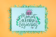 Free Frame With Quotation Mock-Up Psd