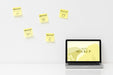 Free Front View Of Desk Concept Mock-Up Psd