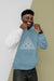 Free Front View Of Smiley Man In Hoodie Psd