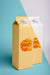 Free Front View Of Two Juice Cartons Psd