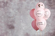 Free Front View Of Wedding Balloons Mock-Up Psd