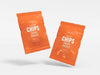 Free Glossy Foil Chips Packet Mockup Psd