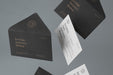 Free Gravity Psd Invitation Mockup