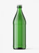 Free Green Beer Bottle Mockup