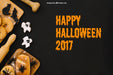 Free Halloween Mockup With Bread Psd