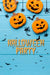 Free Halloween Party With Sweet Treats Psd