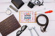 Free Happy Father'S Day Concept Mock-Up Psd