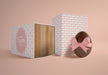 Free High Angle Boxes With Chocolate Eggs Psd