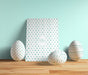Free High Angle Easter Card With Eggs Beside Psd