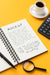 Free High Angle Of Desk Concept Mock-Up Psd