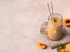 Free High View Peaches Smoothie Healthy Beverage Psd