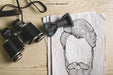 Free Hipster Travel Concept Psd