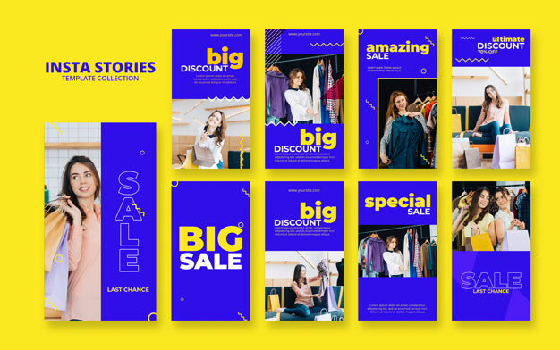 Free Insta Stories Mockup Set Psd