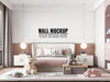 Free Interior Kids Bedroom Wall Mockup Psd