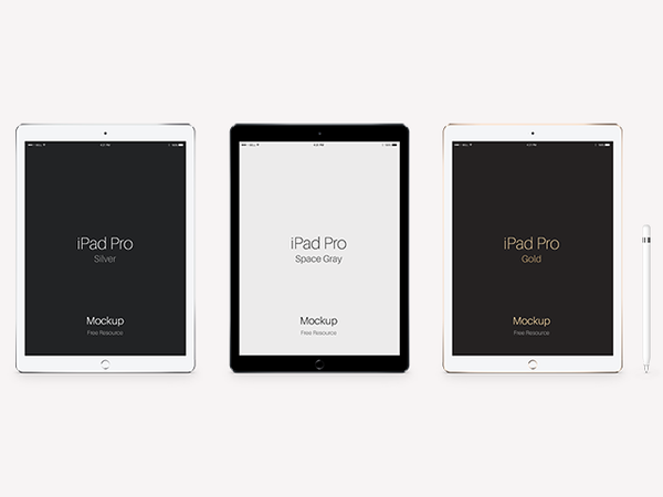 Free Ipad Pro Psd Mockups