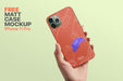 Free Iphone 11 Pro Matt Case Mockup